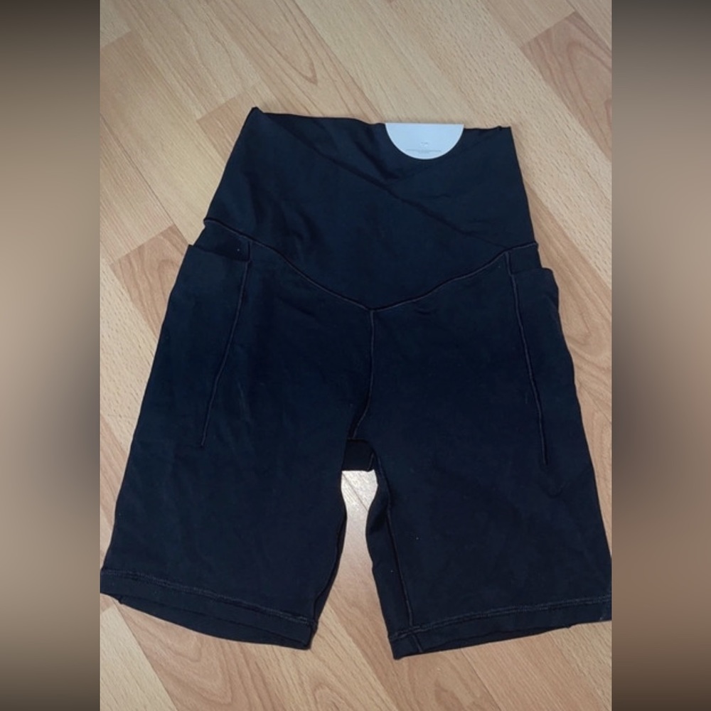 aerie offline biker shorts crossover